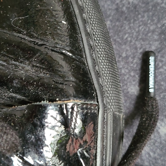 Acne Studios black shoes sneakers sz 41 leather - Picture 4 of 13